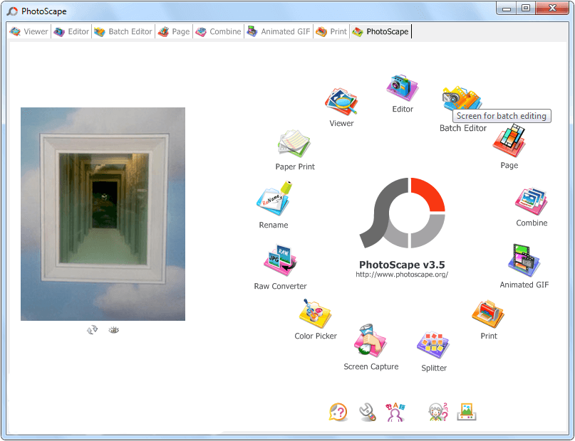 phần mềm thiết kế photoscape