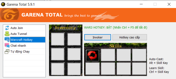 hotkey warcraft