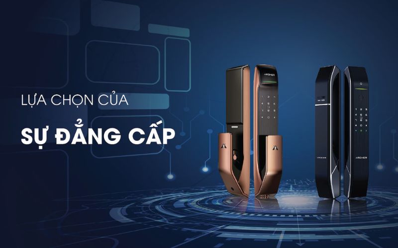 Chọn khóa vân tay hài hòa với thiết kế và phong cách nhà