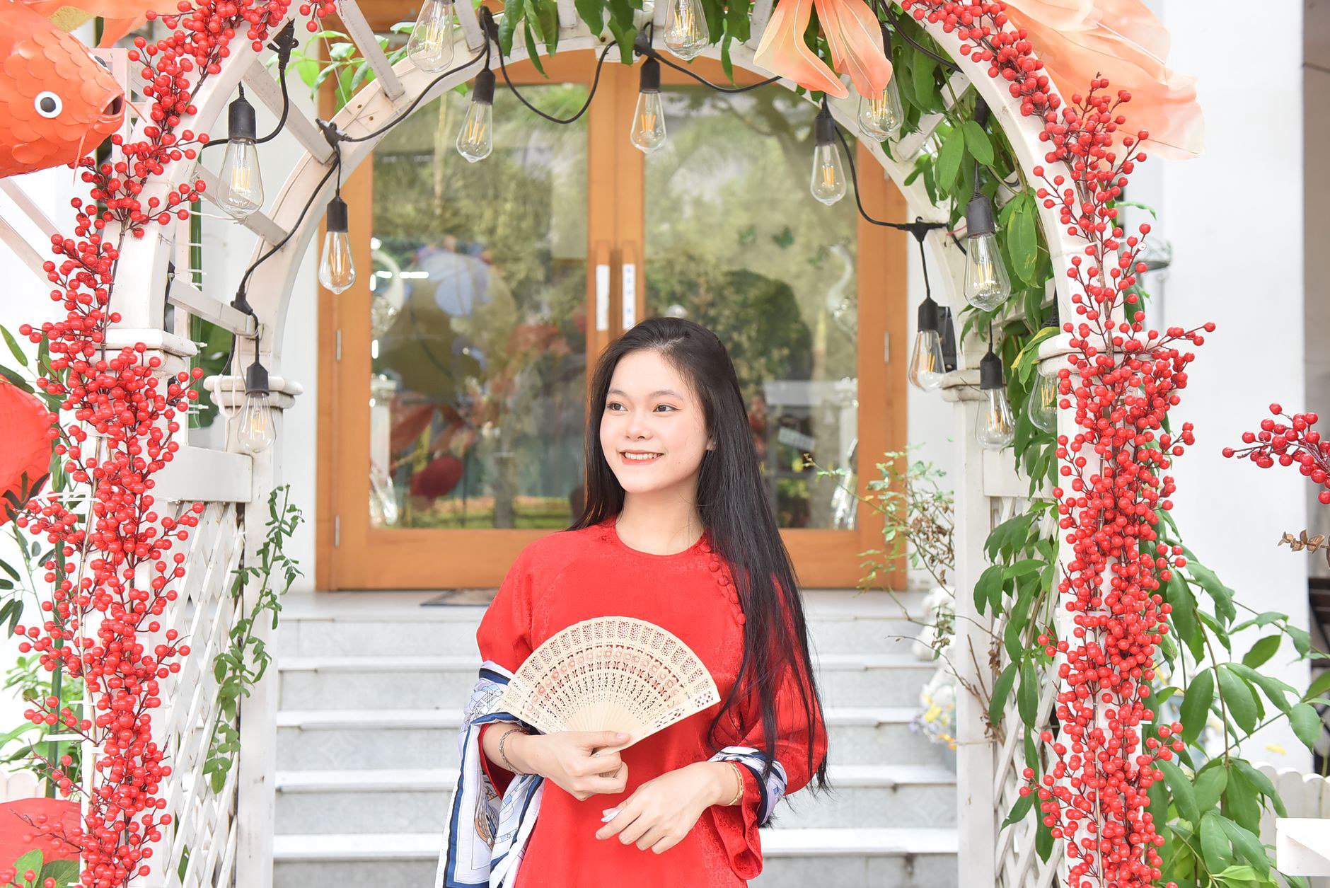 Thiết kế không gian sảnh đón khách ngoài trời cho cơ sở làm đẹp